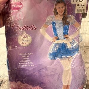 Disney Cinderella Costume - Blue and White M juniors